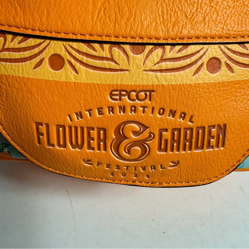 NWT. Disney Loungefly featuring Orange Bird. Approx. 10" H x 9 1/2" W x 5" D - Picture 5 of 14